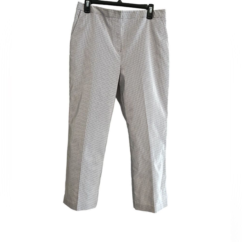 Striped Cropped Pants